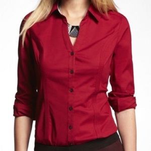 🔥2/15$Express women’s button down essential shirt